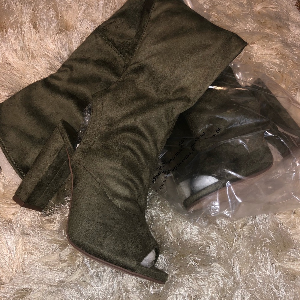 Over the knee boots ( never worn)